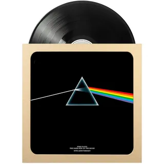 Grupo Erik Bilderrahmen 32x32 cm Buche Vinyl Rahmen aus MDF Holz | Vinyl Schallplatten Bilderrahmen Foto Geschenk Wanddeko