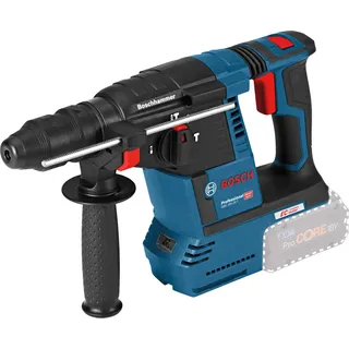 Bosch GBH 18V-26 F Solo inkl. Zusatzhandgriff, Tiefenanschlag, Schnellwechselbohrfutter 13mm, Wechselfutter SDS plus