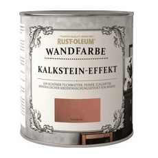 Rust-Oleum Wandfarbe Kalkstein-Effekt Terrakotta 1 l