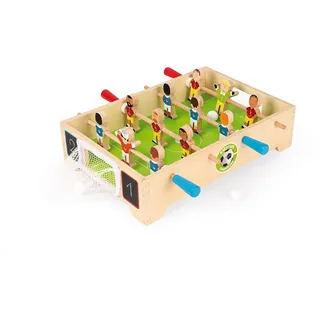 Janod „Champions“ Mini-Tischfußball aus Holz, für Kinder ab 3 Jahren, Mehrfarbig