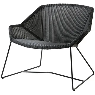 Loungesessel Breeze Cane-line schwarz, Designer Christina Strand, Niels Hvass, 73x87x72 cm