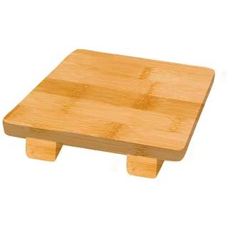 Unterlage Für Sushi 15X15X2,5 Cm Natur Bambus - 40 Un.