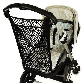 Universalnetz Netzbeutel Neztasche für Kinderwagen mit Knebelverschlussund Ankerverschluss [064]