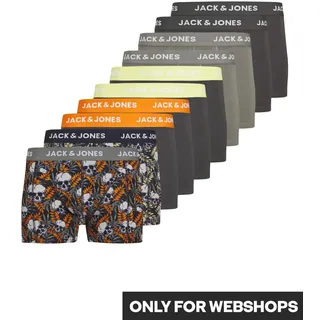 Jack & Jones Trunk »JACHUGO SKULLS TRUNKS 10 PACK« Packung, 10 Stk., blau