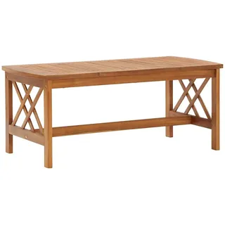 vidaXL Couchtisch Braun Akazie 102 x 50 x 43 cm