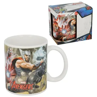 CARTOON Keramiktasse Avengers Marvel Modell Mug 325 ml Kinder-Frühstückstasse