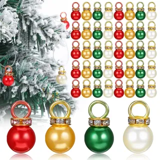 UKCOCO 10 Mm Weihnachts-minikugeln-Ornamente: 200 Stück Bunte Weihnachtsbaum-hängeornamente, Winzige, Bruchsichere Weihnachtskugeln für Weihnachtsfeiertagspartys Und Heimdekorationen