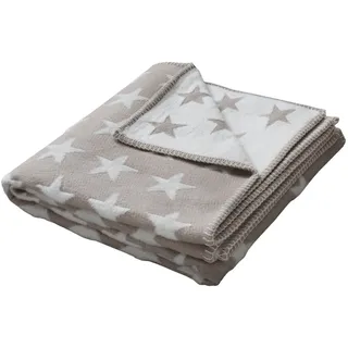 David Fussenegger 590380G3 Finn Kinder- und Babydecke - Sterne allover, circa 130 x 130 cm