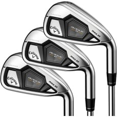 Callaway Golf Rogue ST Max OS Eisen-Set (rechte Hand, Stahlschaft, Regular Flex, 5 Eisen - PW, Set mit 6 SCHL?gern)