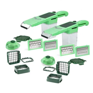 Genius Nicer Dicer Quick Professional 24-tlg. grün