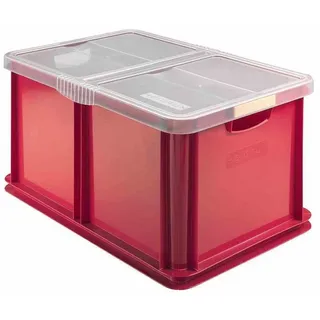 Heidrun Eurobox + Deckel 60l 59x39x30cm Box Boxen Aufbewahrung Möbel Haushalt Ordnung
