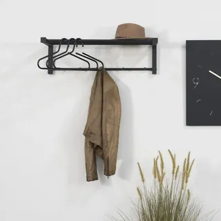 Spinder Garderobenleiste Bergum 78,5 x 23 x 29 cm Schwarz