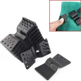 Sonnenschutz Clip, Ausführung:Eckig, Menge:50 Stück
