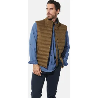 Steppweste BABISTA "Steppweste GALVIRO", Herren, Gr. 50, braun, Obermaterial: 100% Polyester COOLMAX PES(Coolmax)., Westen Steppweste