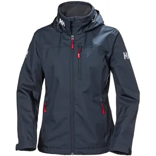 HELLY HANSEN Damen W Crew Kapuzenjacke, Marineblau, XS