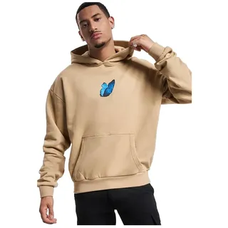 Mister Tee Le Papillon Heavy Oversize Kapuzenpullover - Union Beige - M