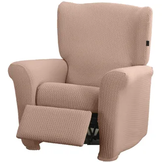 Estoralis | Sumatra | Superelastischer Relaxsesselbezug | Maximale Anpassungsfähigkeit | Farbe - C/ 03 Rosa | Bezug für Relaxsessel Größe von 70 bis 90 cm. | Anpassbar an alle Arten von Sofas