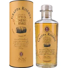 Bild von Grappa Riserva Botti da Tennessee Whiskey 40% vol. 0,5l) – Italienischer Grappa ausgebaut in Geschenkdose