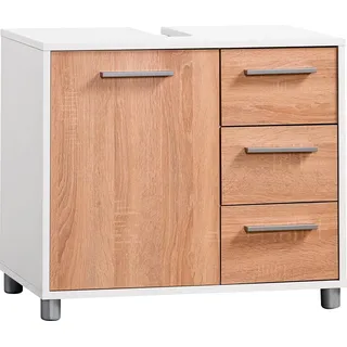 Procontour Waschbeckenunterschrank Betty 64 x 56 cm Weiß