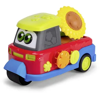 Dickie Toys ABC - Fibi Flower Auto (25 cm) - großes Spielauto ab 1 Jahr mit Wasserspritz-Funktion und Freilauf, Spielzeug für Babys und Kleinkinder ab 12 Monate, auch als Wasserspielzeug geeignet