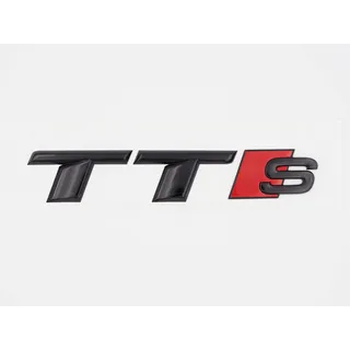 Audi 8S0071804 Schriftzug TTS schwarz Tuning Exclusive Black Edition Aufkleber Emblem