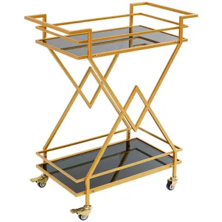 Kare-Design KARE DESIGN Servierwagen Pyramids Stahl Gold