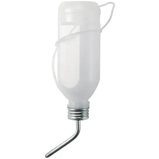 Kerbl Pet Trinkflasche f.Kaninchen 500ml Kunststoff mit Aluröhrchen | Trinkflasche, Kunststoff mit Aluröhrchen
