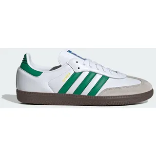 adidas Originals Samba Og Sportschuhe - Ftwr White / Green / Supplier Colour - EU 37 1/3