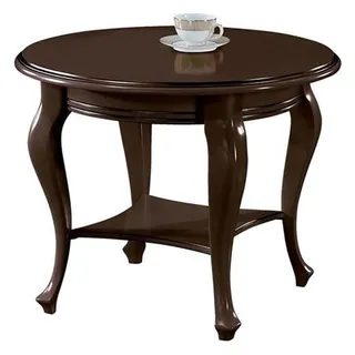 Wohnzimmertisch Couchtisch Designertisch Tischchen Rundtisch Beistelltisch - Braun