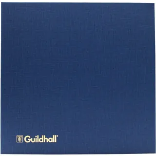 Exacompta Guildhall Kontobuch, 298 x 305 mm, 12 Geldspalten, 80 Seiten