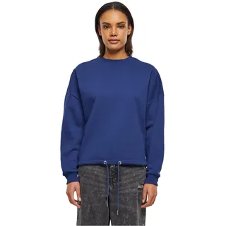 Build Your Brand Damen By058-ladies Oversize Crewneck Sweater
