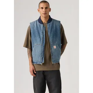 Levis Jeansweste "SANSOME" mit Reißverschluss, sunburnt vest