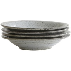 Bild Suppentellerschüssel, Porzellan, Grau, 25 centimeters