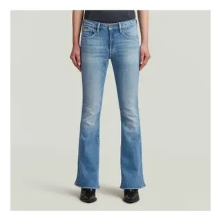 G-Star für Damen. D21290-D441-H438 Jeans 3301 Schlaghose blau (26/30), Lässig, Denim, Nachhaltig, Recycelte Baumwolle
