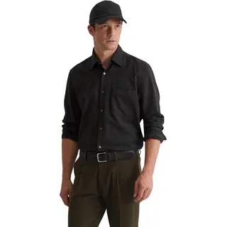 Marc O'Polo Langarmhemd In softer, leichter Flanell-Qualität