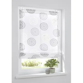 Kutti Bella Ausbrenner, bedruckt, Kreis Motiv, incl. Fensterhaken (80 x 140 cm)