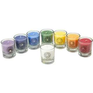 Palm Light CHAKRA Set 8 St. mehrfarbig