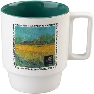 Grupo Erik Van Gogh Museum Premium Tasse Kaffeebecher Kaffeetassen | Becher Teetasse Größe 10 x 9 cm - Fassungsvermögen 350 ml - Offizieller Van Gogh Museum Premium Fanartikel Merch Geschenke