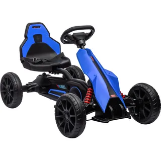 Homcom Go Kart Blau (58x100)