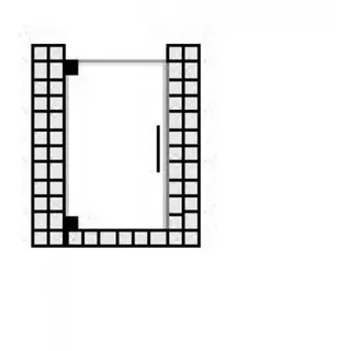 SPRINZ Achat R Plus Maßanfertigung Pendeltür o. Tür für Nische, Maße bis: 900x2000mm, AR20.9SOS, Duschkabine: Beschlagteile: Sonderoberfläche, Glasart: Kristall hell mit SpriClean