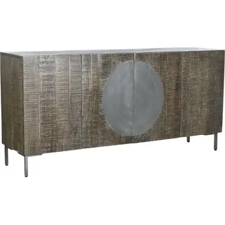 Sideboard DKD Home Decor Dunkelbraun Dunkelgrau 180 x 40 x 80 cm - Dunkelbraun