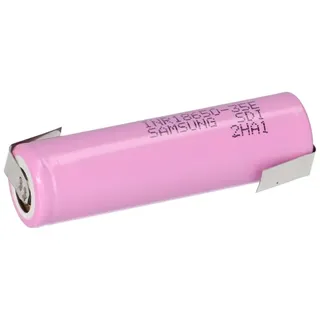 Samsung INR18650-35E 3500mAh 3,7V 18650 Akku mit Z Lötfahne