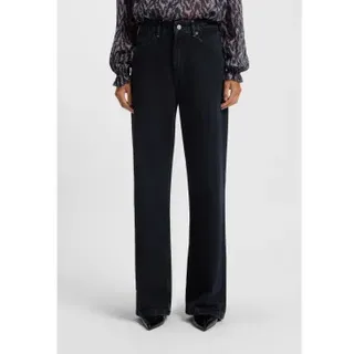 BOSS für Damen. 50548454 Marlene HR 8.0 Marineblaue Hose (29/30), Lässig, Baumwolle, Denim