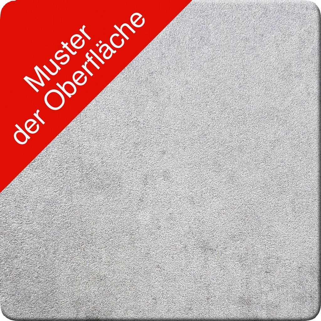 Bild von Houston Gartentisch 90 x 90 cm weiß/silber