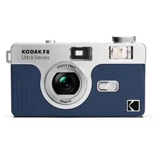 Kodak 35mm Kamera F8 analoge Kleinbildkamera navy blue