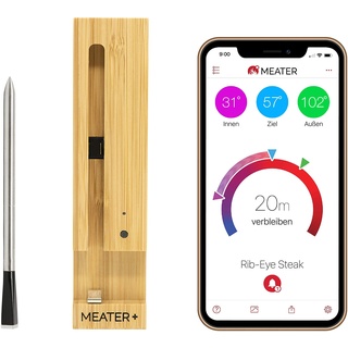 MEATER Smart-Fleischthermometer Plus mit 50 m Reichweite