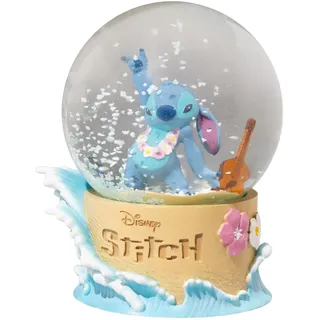 Schneekugel Disney Stitch Weihnachten Schneekugel Dekoartikel 9 x 10 x 8 cm - Offizieller Disney Fanartikel