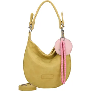 Fritzi aus Preußen Schultertasche Umhängetasche Fritzi Hobo Vintage Shoulder Bag Light Curry senfgelb - Gelb