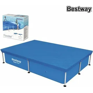 Bestway Poolabdeckung 224x154 cm Garten 58103 - Blau