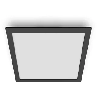 Philips LED-Deckenleuchte 1-flg. quadratisch 12 W schwarz
